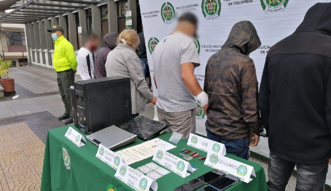 Capturados en Villamaría