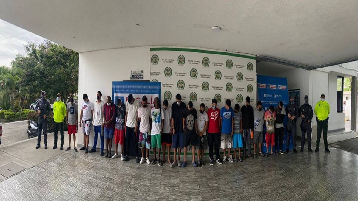 Duro golpe a las bandas delincuenciales en el centro del Valle