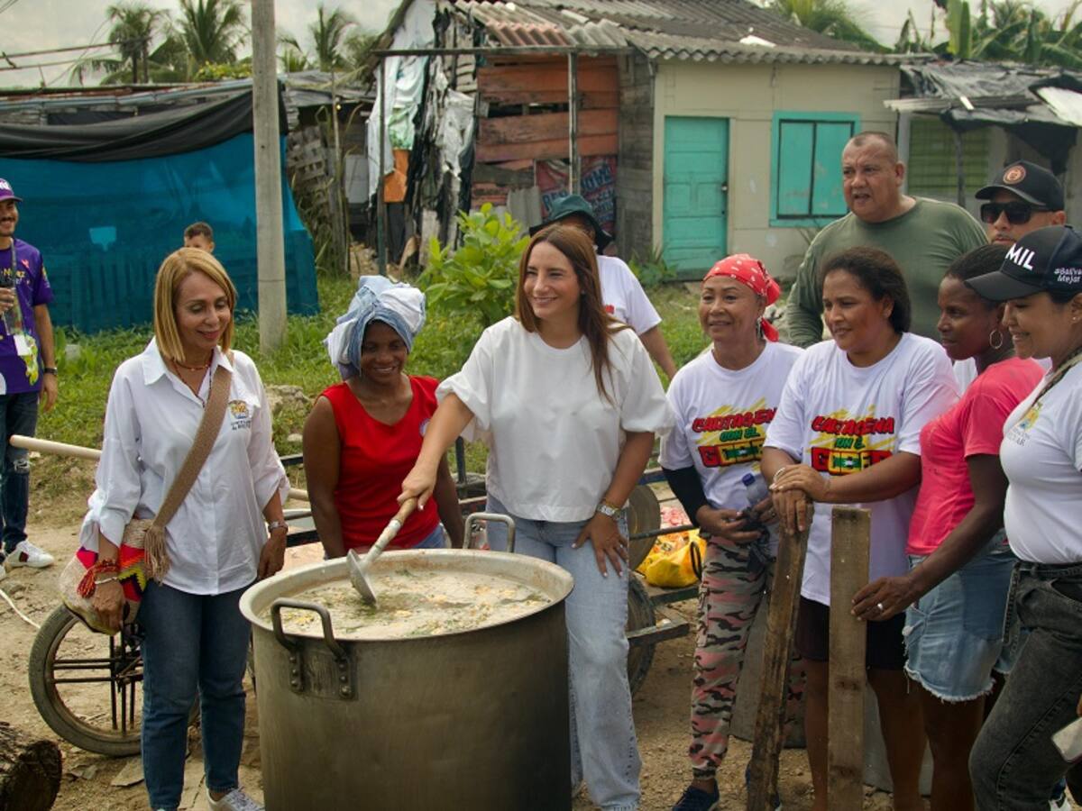 Gobernación de Bolívar promueve la integración en Cartagena con ollas comunitarias