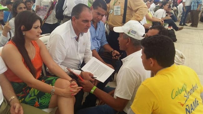 El ministro de Agricultura, Aurelio Iragorri. Foto: