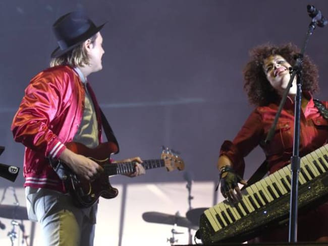 Arcade Fire esta noche por primera vez en Colombia