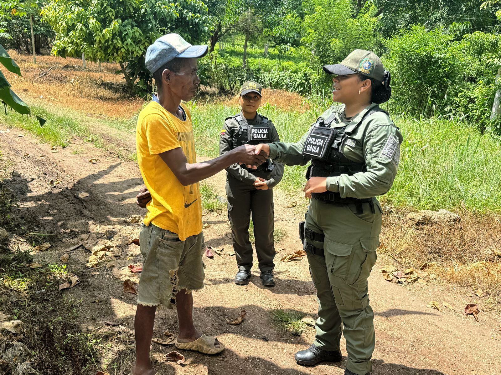 Comunidades de Cañaveral y Turbaco beneficiados con campañas del Gaula Cartagena