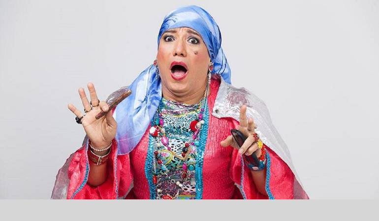 Su primer gran personaje, "La Bruja Dioselina"