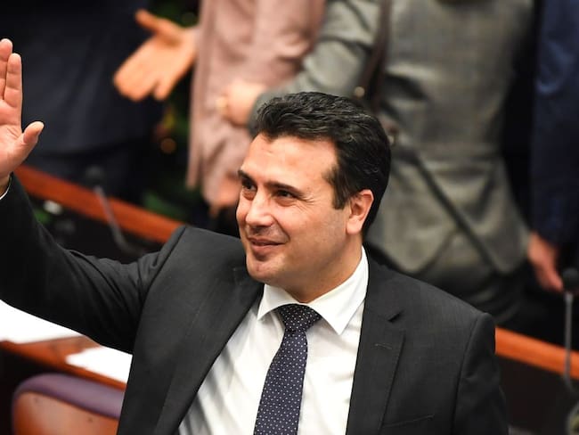 El primer ministro macedonio, Zoran Zaev 