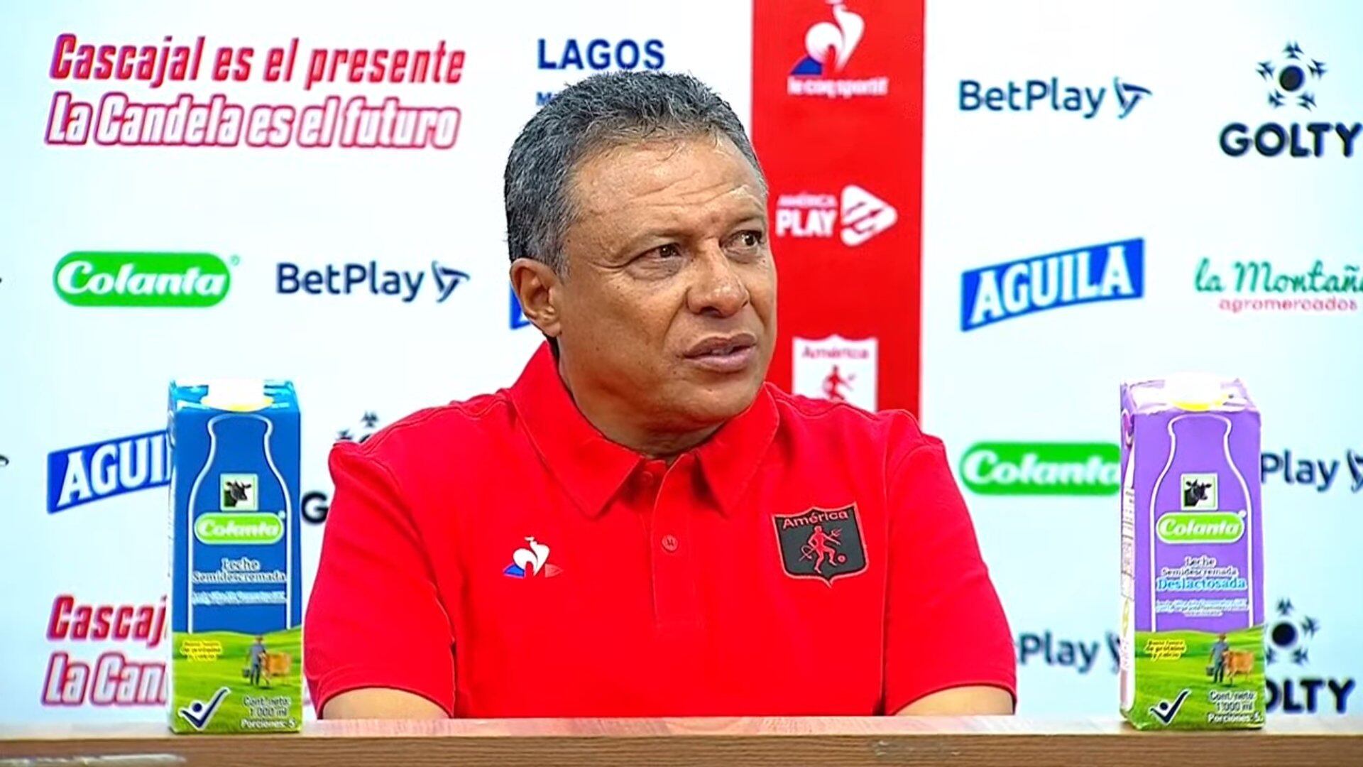 Alex Escobar, técnico encargado del América de Cali / Dimayor.
