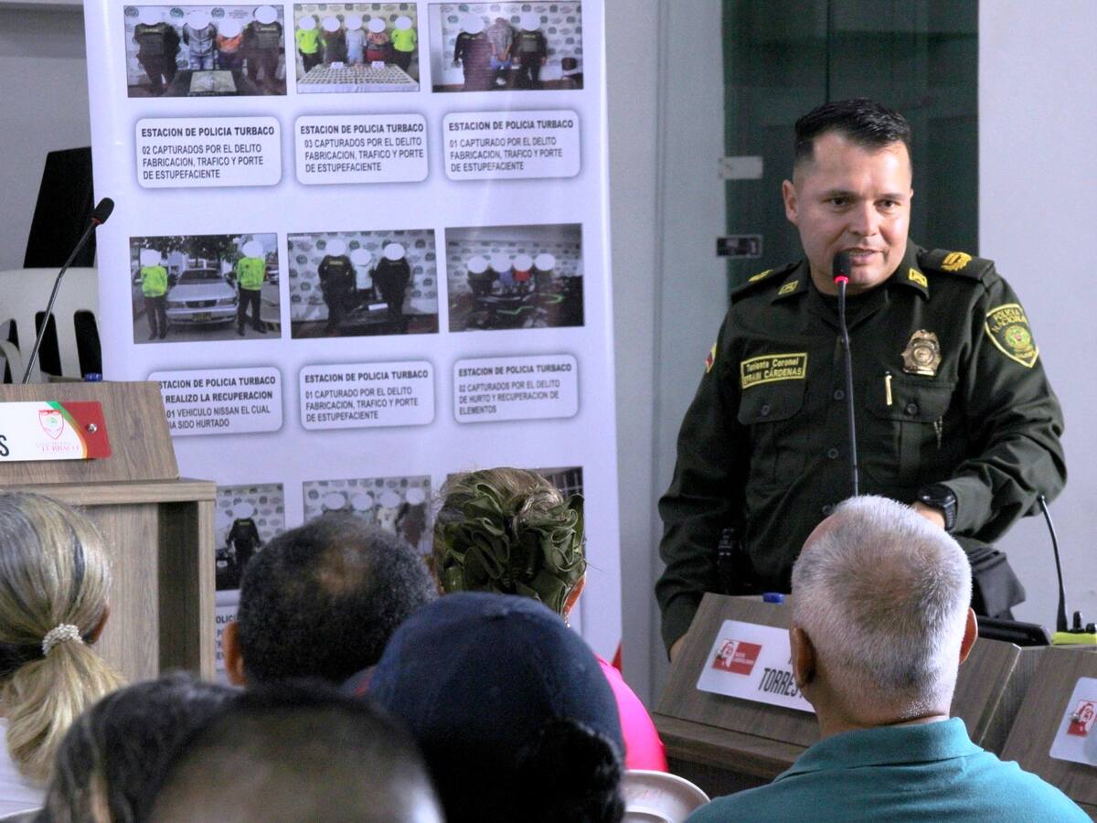Balance Operación Jaque en Turbaco: trece capturas, 107 comparendos y 83 armas incautadas