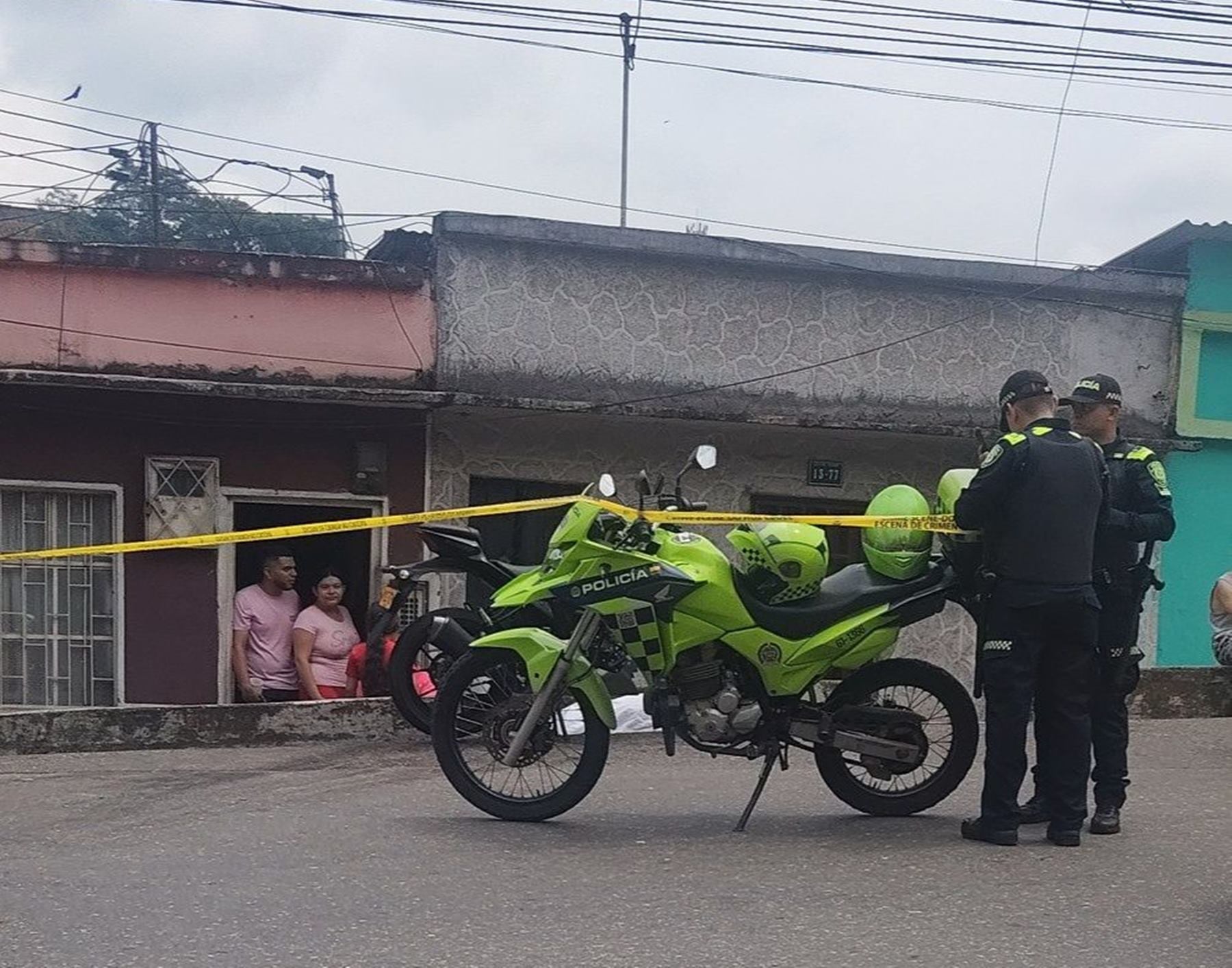 Homicidio en el barrio Avenida de Ibagué