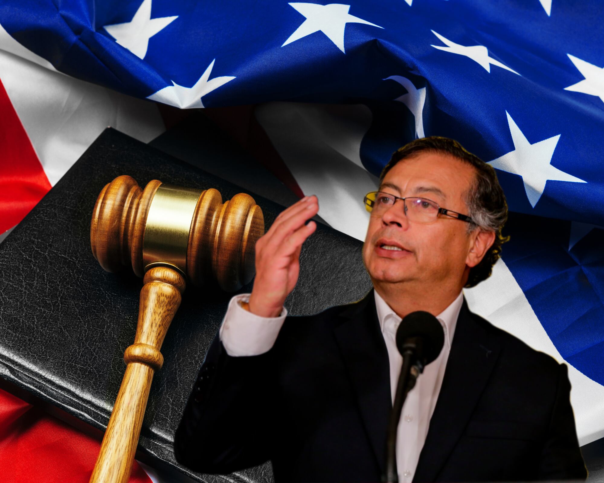 La Embajada señaló que, a este momento, no se han emitido notificaciones al mandatario colombiano y tampoco existen fundamentos sobre estos señalamientos.
(Foto:    Caracol Radio / Getty )