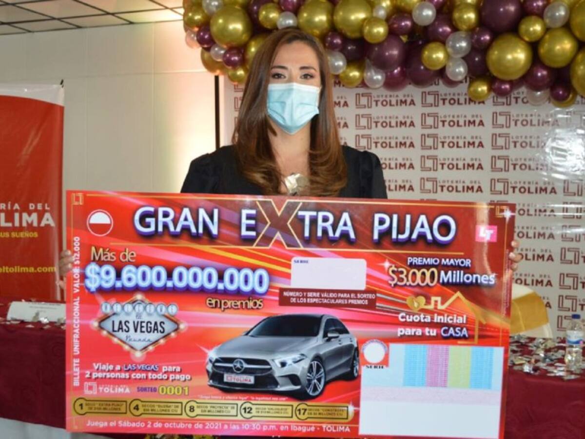 Lotería del Tolima lanzó su primer sorteo extraordinario