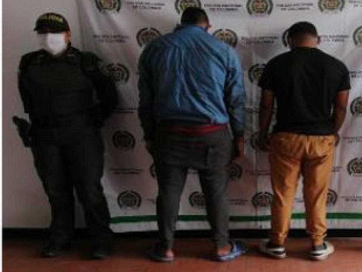 Dos venezolanos fueron capturados con 9 kilos de marihuana en el Quindío