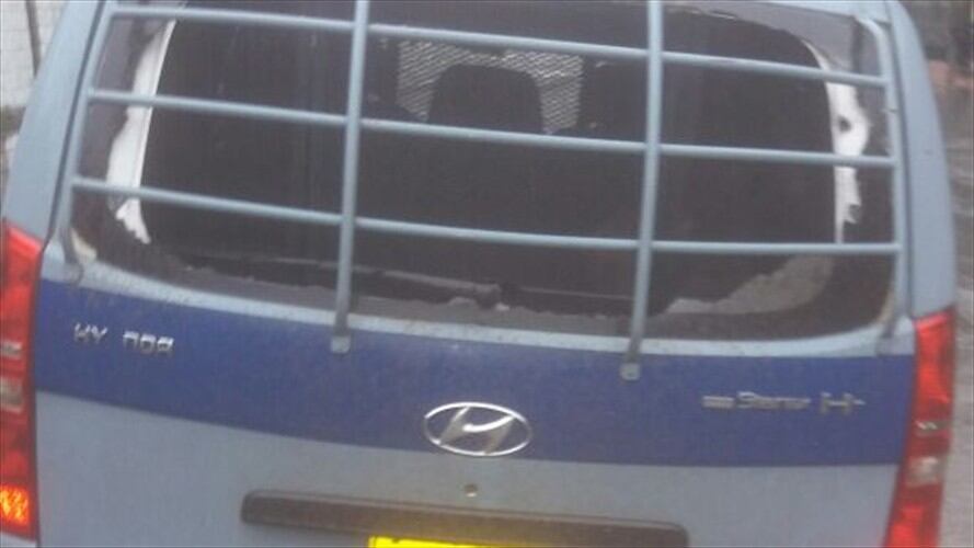 Cuatro heridos dejó ataque a patrulla del Inpec en Antioquia. Foto: Cortesía/ Sindicato del Inpec