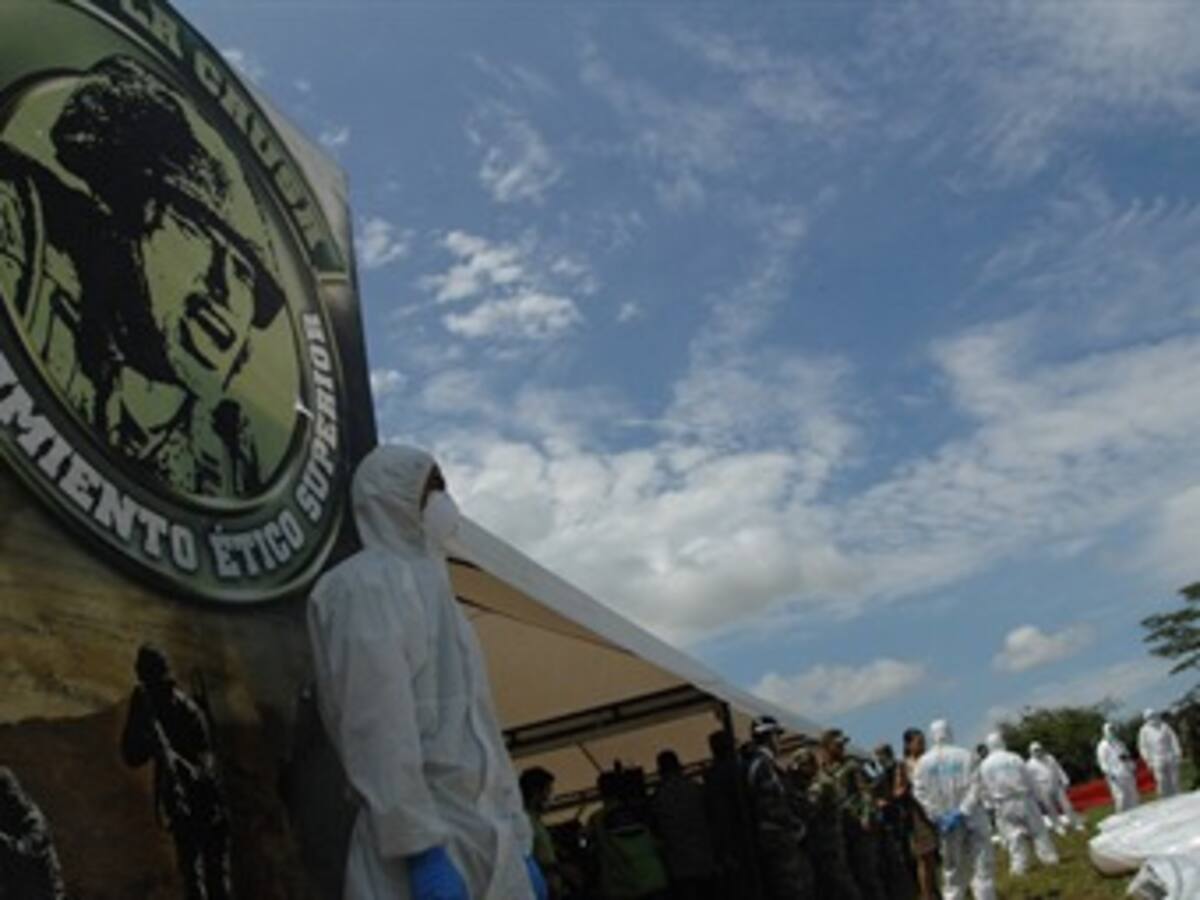 Sobrino del 'Mono Jojoy' cayó en bombardeo a campamento de las Farc en Vistahermosa: Mindefensa