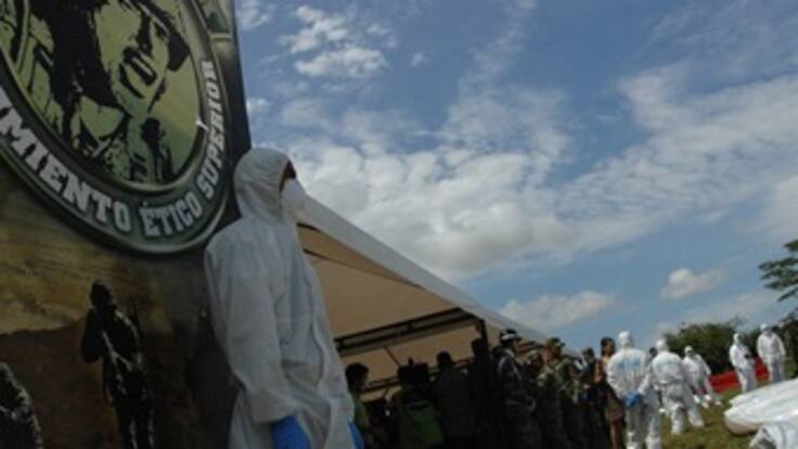 Sobrino del 'Mono Jojoy' cayó en bombardeo a campamento de las Farc en Vistahermosa: Mindefensa