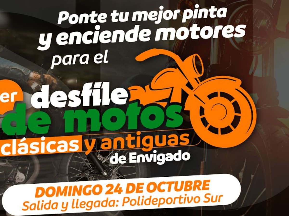 Regístrese para el desfile de motos clásicas y antiguas