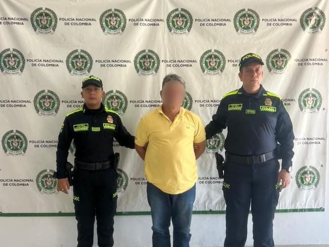 El procedimiento se desarrolló en el municipio de Suaza. Foto policía Huila.