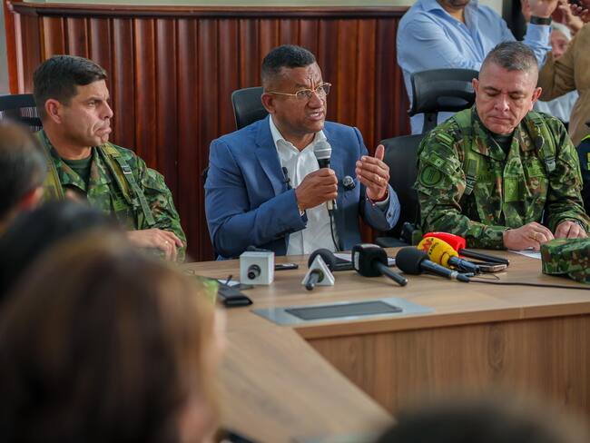 Gobernador de Nariño Luis Alfonso Escobar