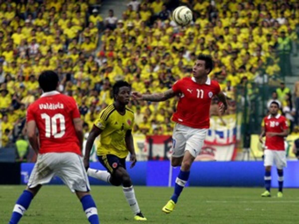 Comentario del primer tiempo Colombia 0-3 Chile