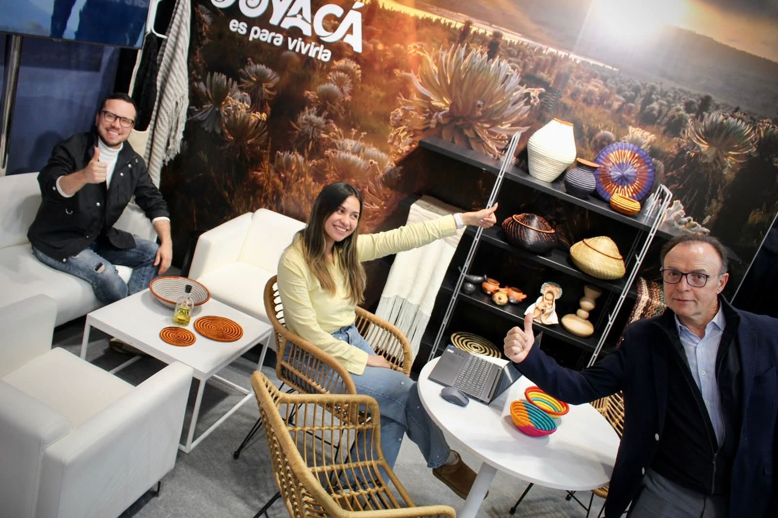 Los mejores productos y servicios del departamento de Boyacá fueron expuestos en la mayor feria de turismo del mundo realizada en Madrid, España / Foto: Prensa Secretaría de Turismo de Boyacá.