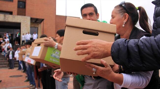 Estatuto de la oposición no cobijará a movimientos “políticos” por firmas. Foto: Colprensa