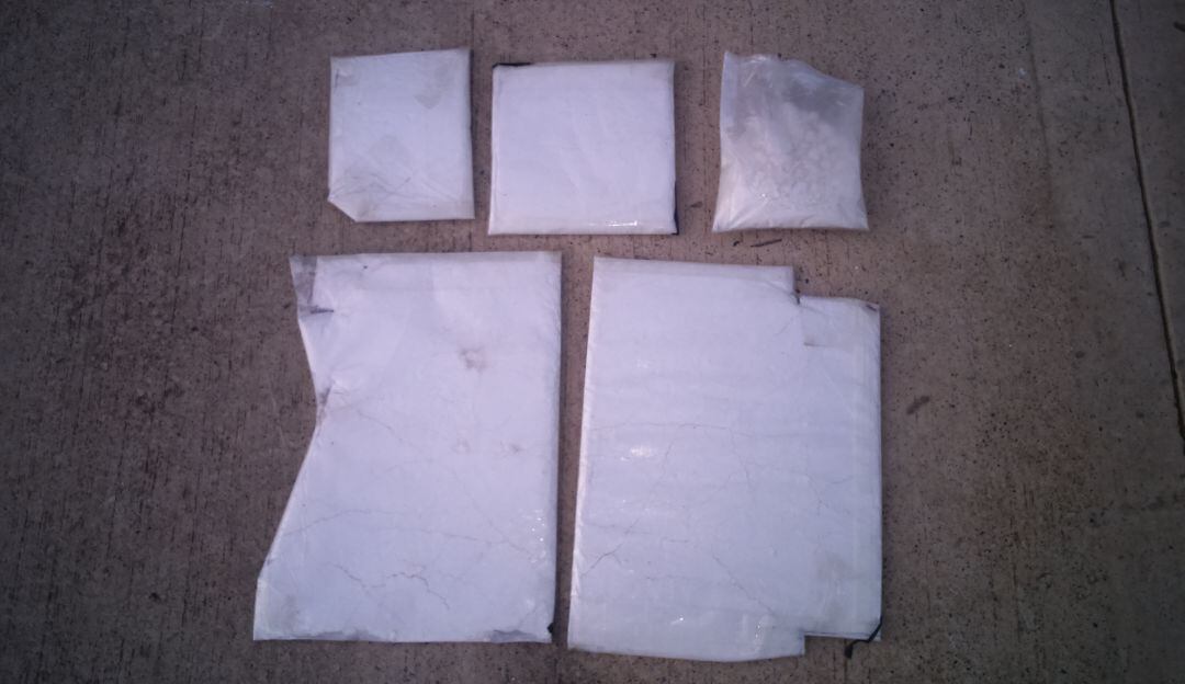 Incautación de cocaína