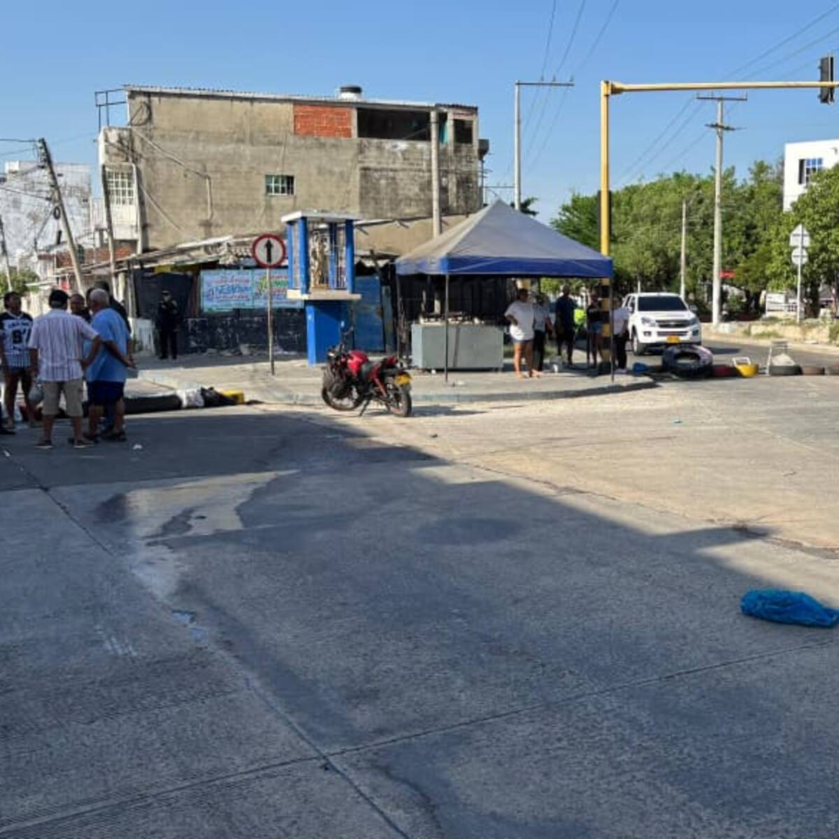 Protesta en La Campiña por falta de energía eléctrica: “tenemos más de dos días sin luz”