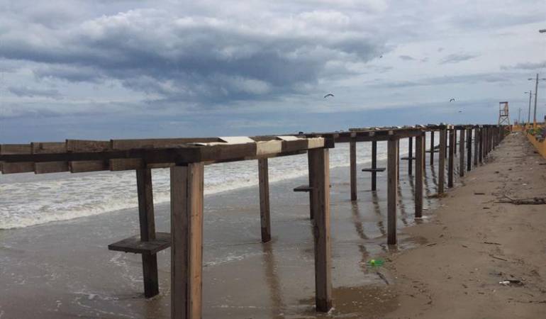 Zona afectada por el Huracan Harvey.