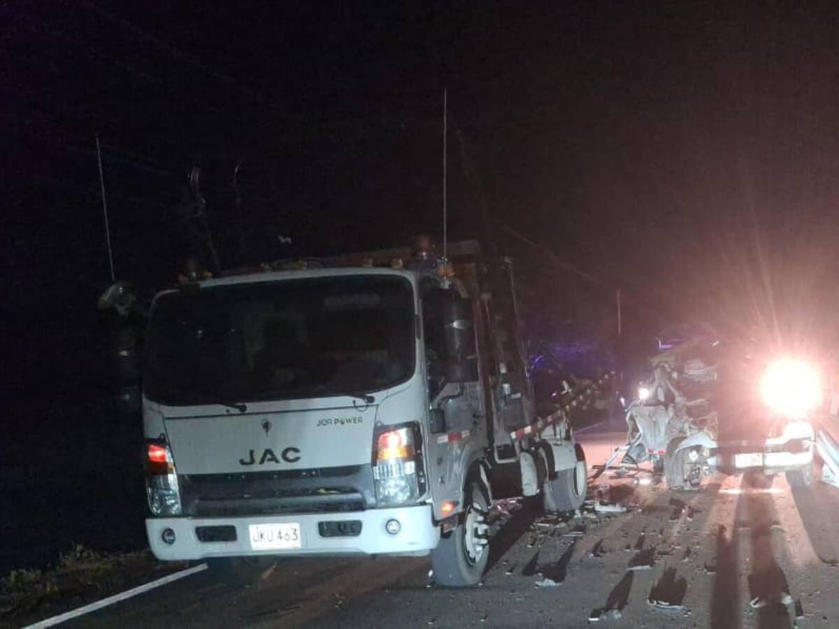 Un muerto y un herido dejó un siniestro vial cerca de Mompox al parecer por imprudencia