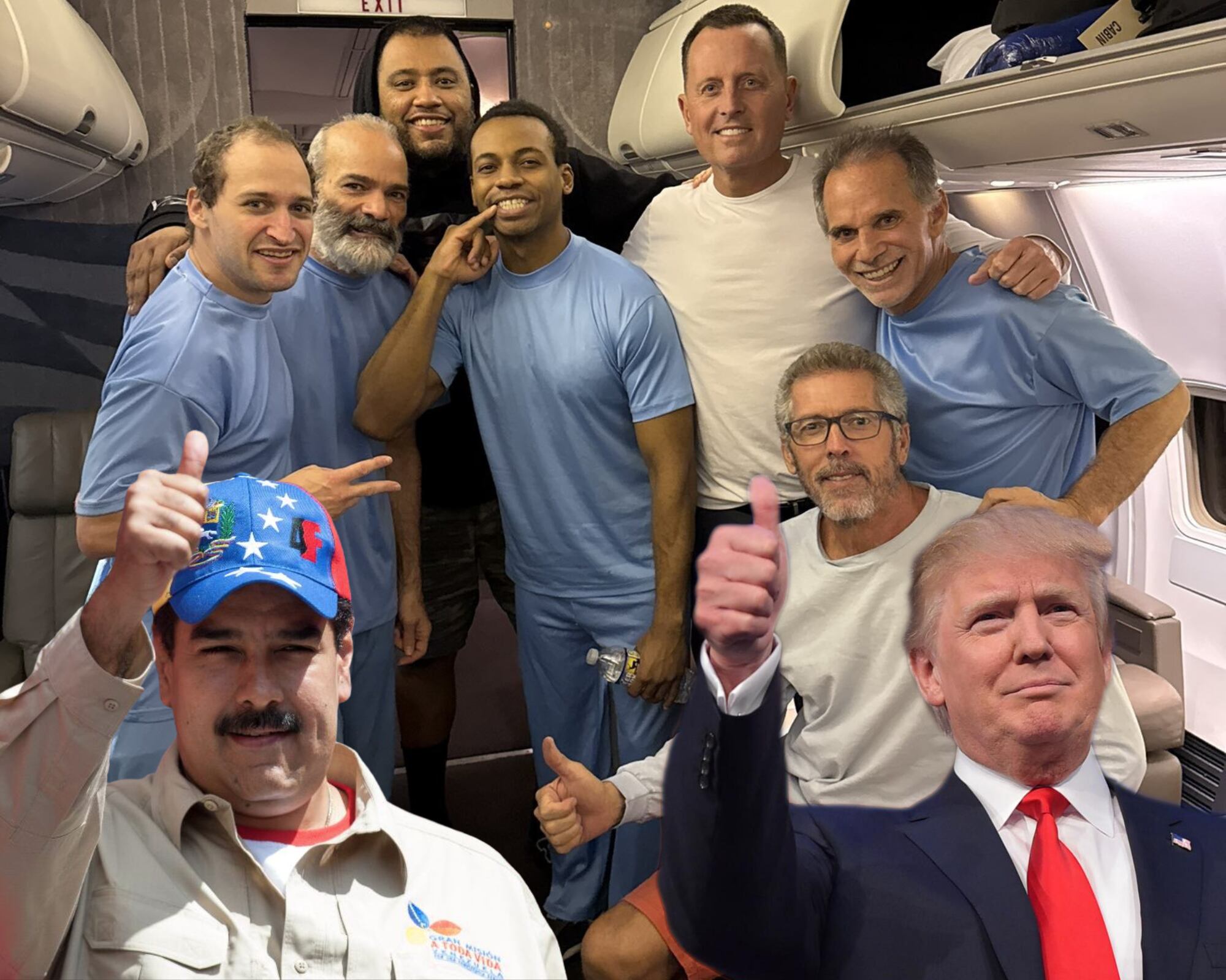 Antes de la liberación, el gobierno venezolano aseguró que busca un nuevo inicio en la relación bilateral con Estados Unidos durante la administración Trump.
(Foto: Caracol Radio / Getty)