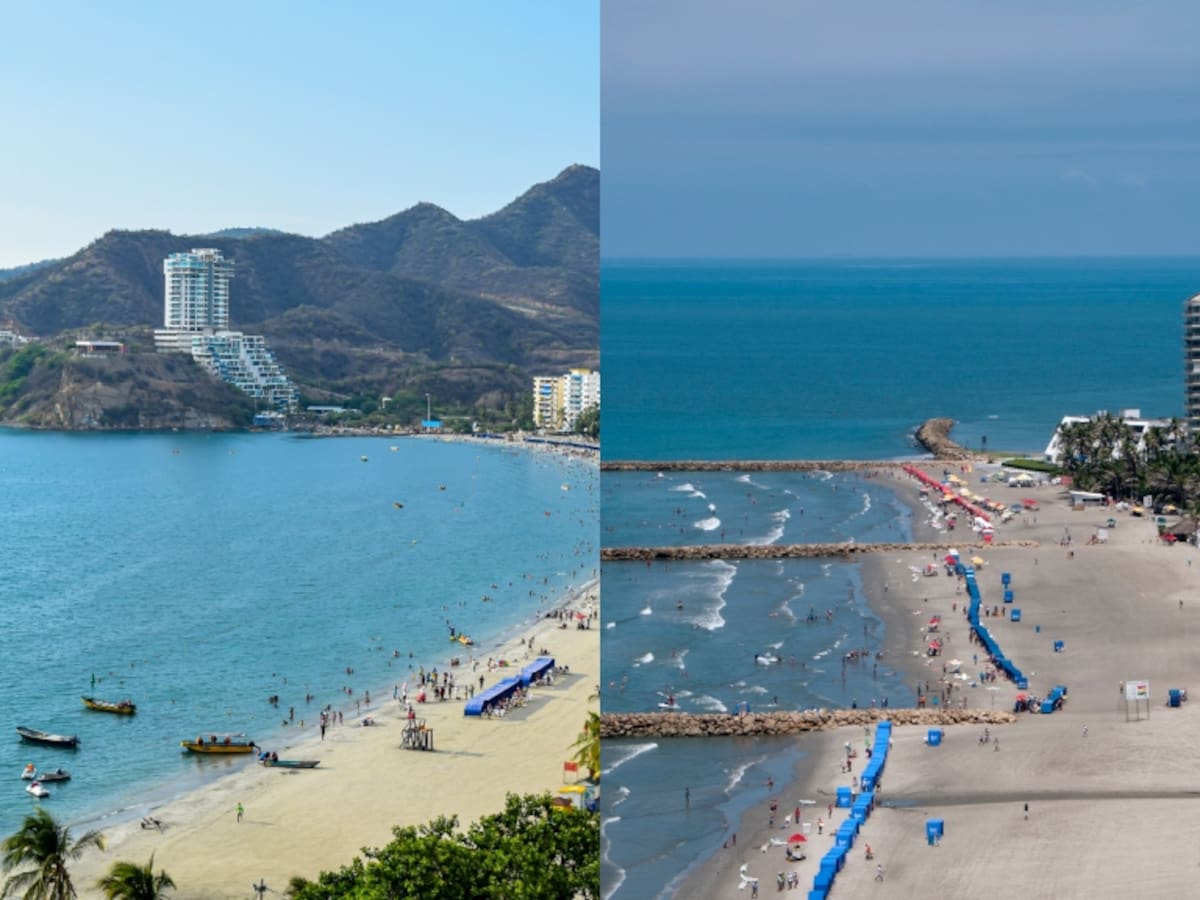 ¿Habrá playa? Así serían Cartagena y Santa Marta en 100 años, según la IA