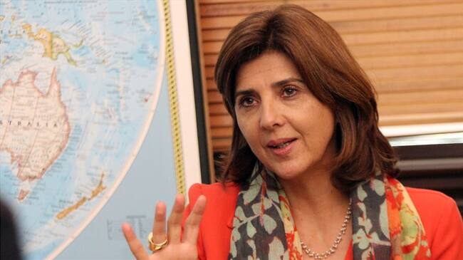 La canciller María Ángela Holguín. Foto: Colprensa