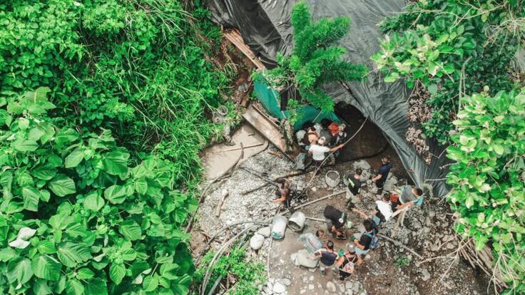 "Hubo momentos muy críticos pero pudimos recuperar los 11 mineros"