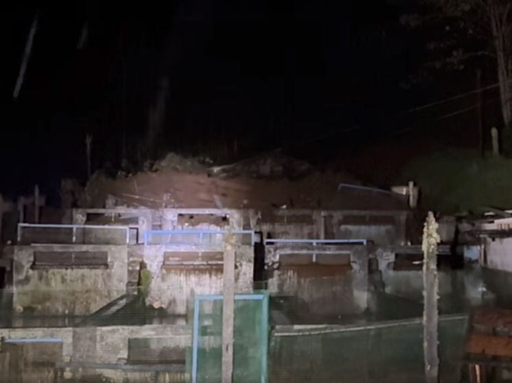 Trucheras en Riosucio en el momento de la emergencia - Foto: Riosucio Online