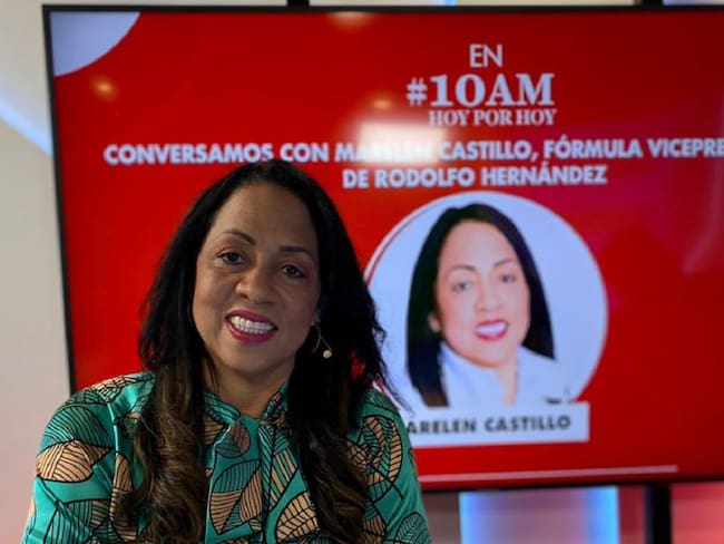 Entrevista Marelen Castillo, formula vicepresidencial de Rodolfo Hernández