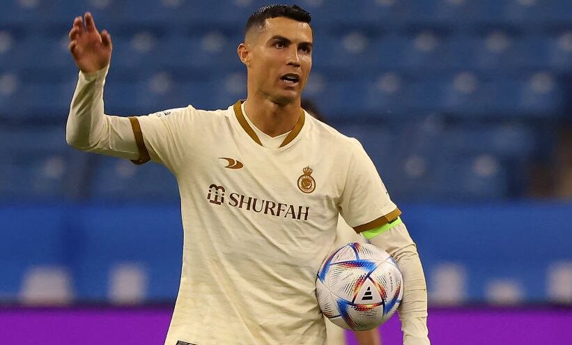Cristiano Ronaldo durante un partido del Al Nassr en la liga saudí (Photo by Fayez Nureldine / AFP) (Photo by FAYEZ NURELDINE/AFP via Getty Images)