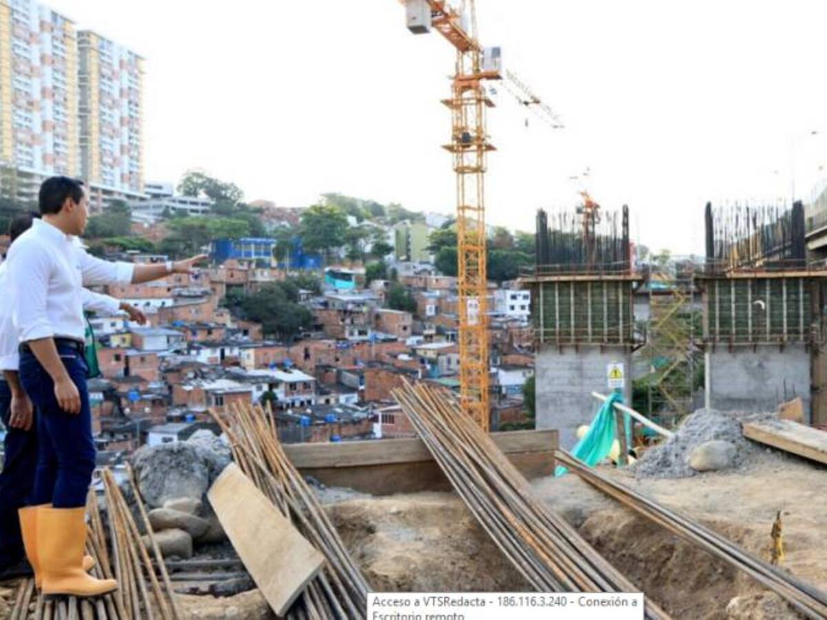 Contratistas del tercer carril piden un dinero adicional para la obra