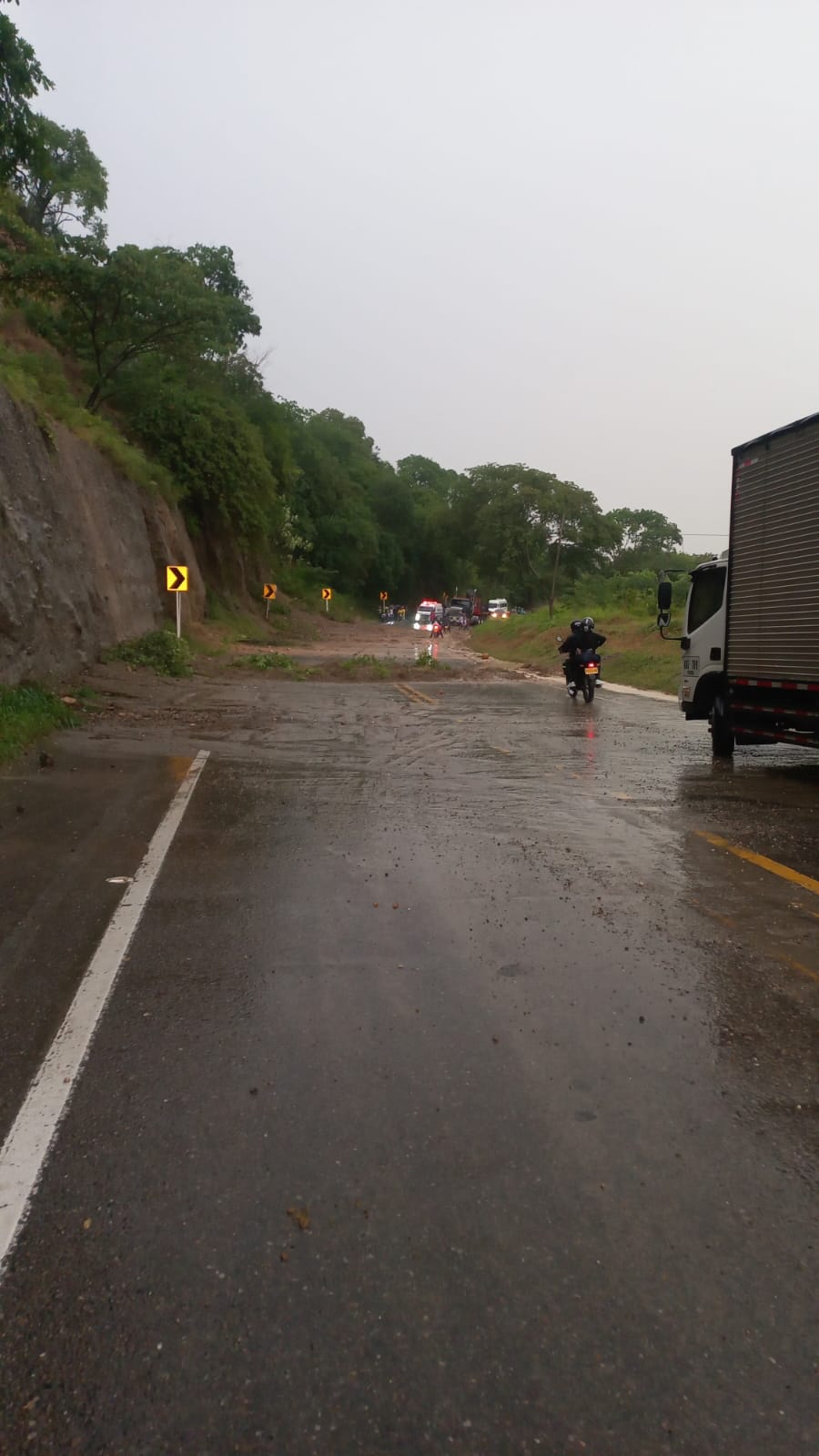 Aunque no se reportan pérdidas humanas. Foto Policía Carretera