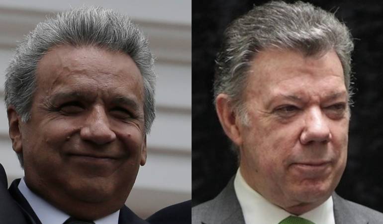 Lenin Moreno / Juan Manuel Santos 