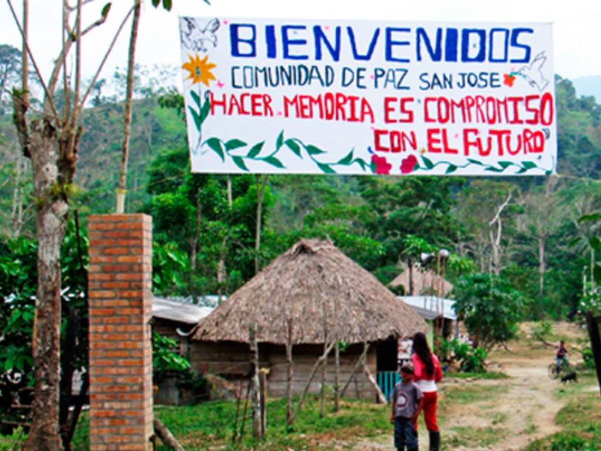 Ordenan arresto del presidente de la Comunidad de Paz de Apartadó