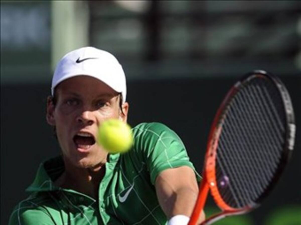 Tomas Berdych avanza a semifinales del Masters de Miami