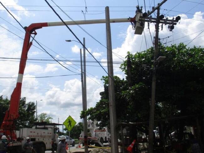 Electricaribe construye nuevo circuito en Arjona, Bolívar