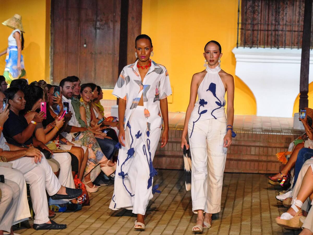 Pasarela Marca Bolívar- Macondia brilló en el último día del FestiJazz de Mompox