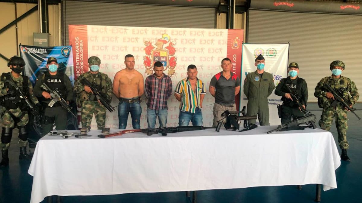 Capturan a uno de los cabecillas del GAO-r en Caquetá
