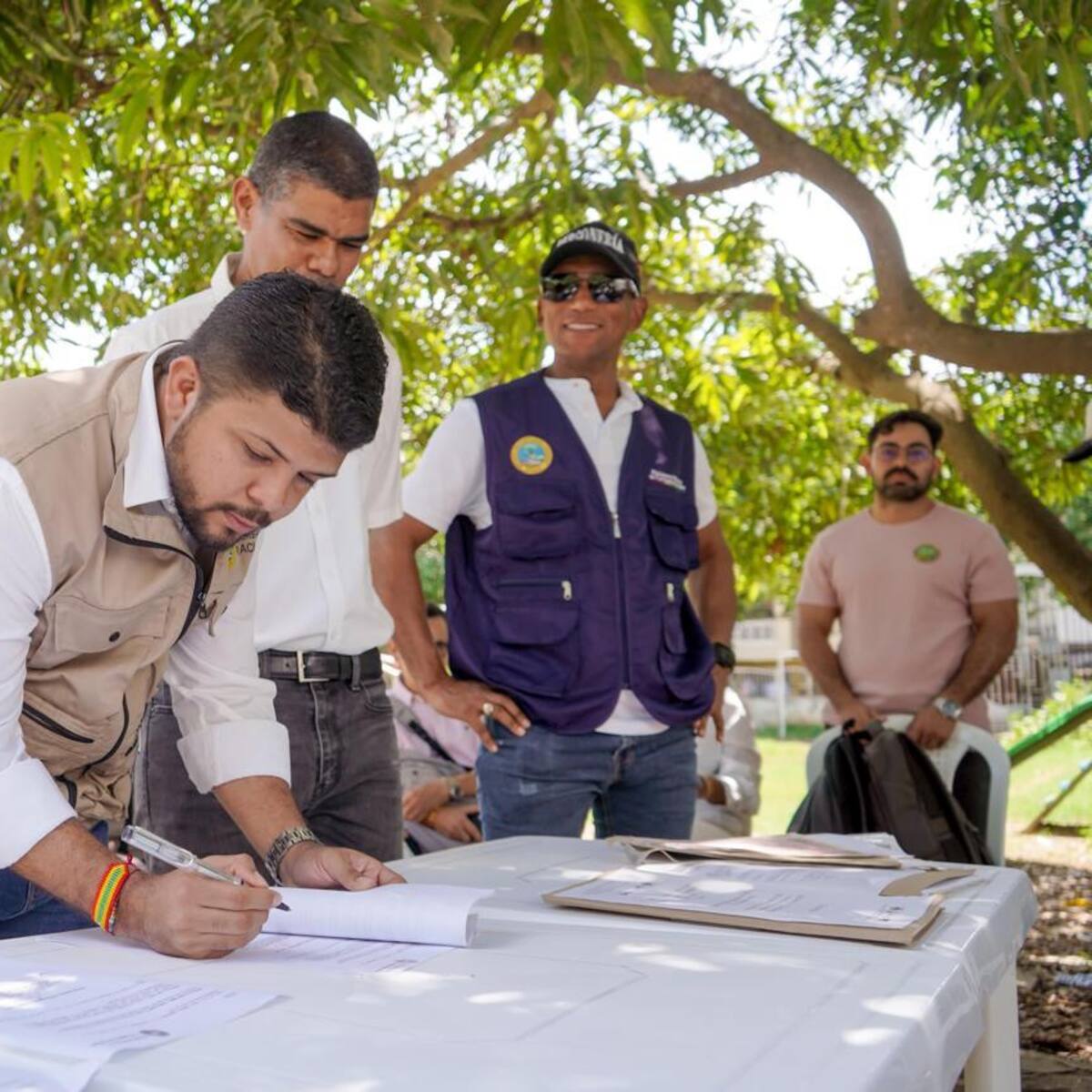 Distrito tomó posesión de un lote en el Parque Residencial El Country
