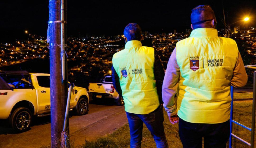 Operativos nocturnos en Manizales