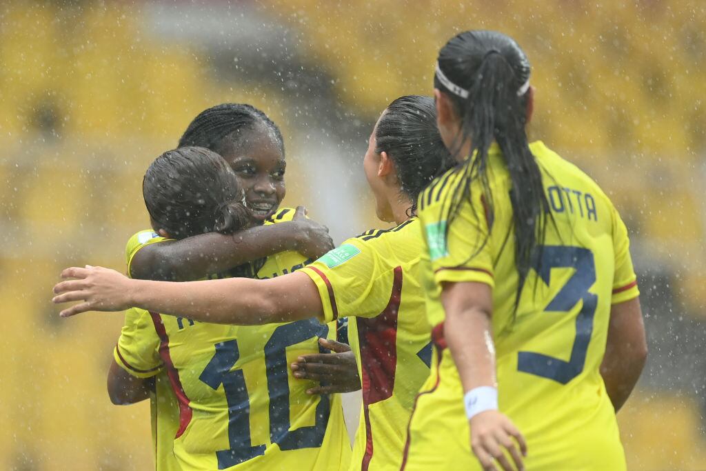 Colombia se clasificó a cuartos de final del Mundial sub-17 Femenino (Foto por Masashi Hara  - FIFA/FIFA via Getty Images)