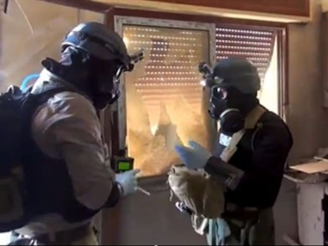 ONU confirma que se empleó gas sarín en ataque químico en Siria