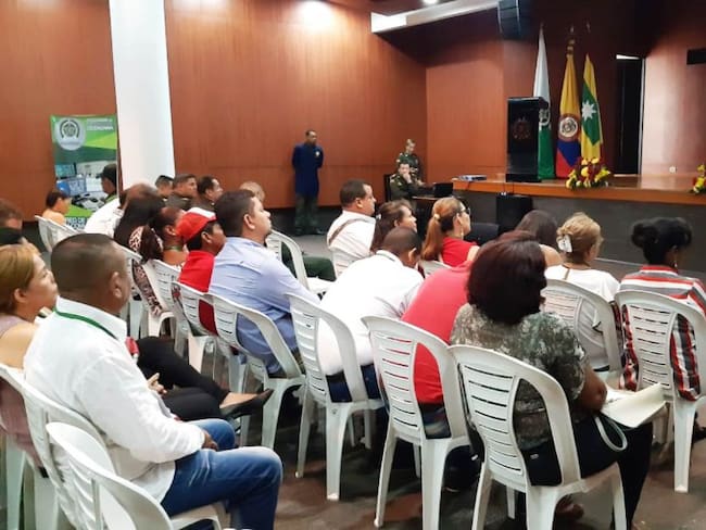 Policía de Cartagena capacitó en seguridad a candidatos de elecciones