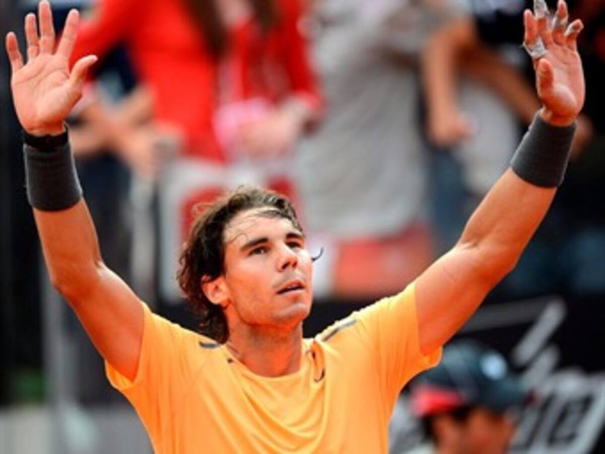 Rafael Nadal gana en Roma y retorna al segundo lugar de la ATP