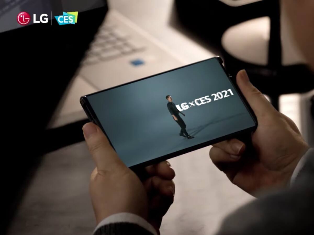 Día 2 del CES: LG da una "probada" de lo que será su LG Rollable