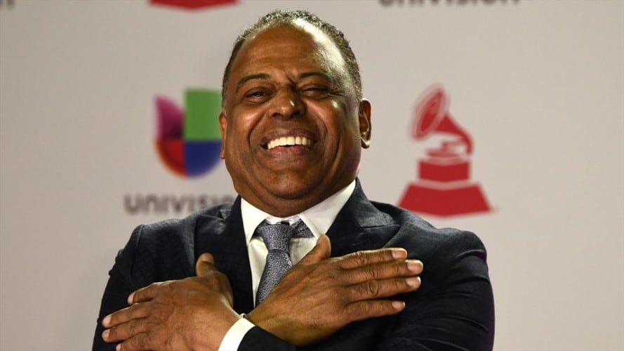 Wilfrido Vargas, cantante, músico y director de orquesta dominicano. Foto: Getty Images